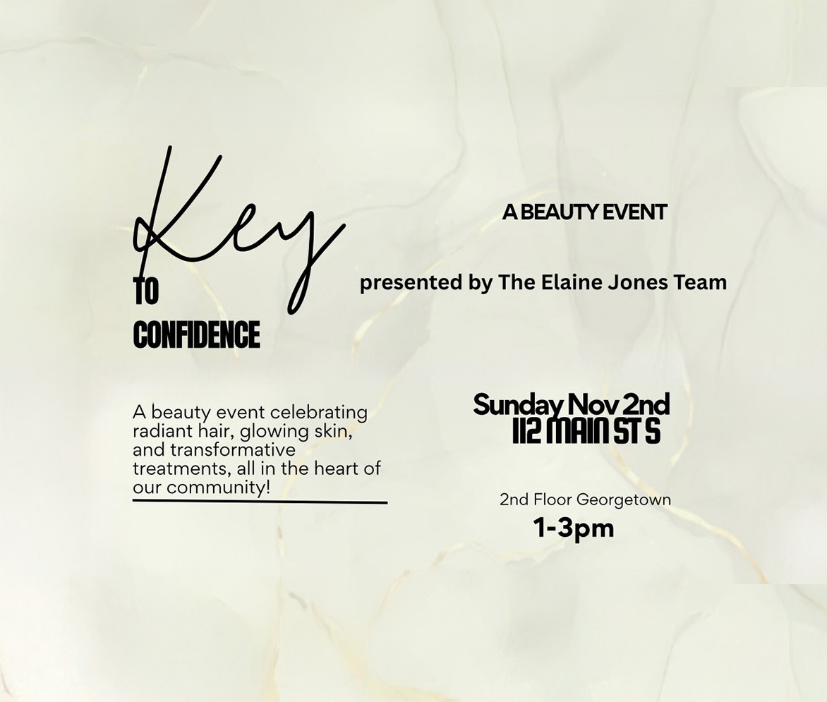 Key to Confidence Beauty Event hosted by the Elaine Jones Team.